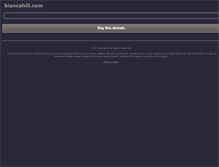 Tablet Screenshot of biancahill.com