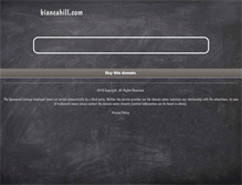 Tablet Screenshot of galleries.biancahill.com